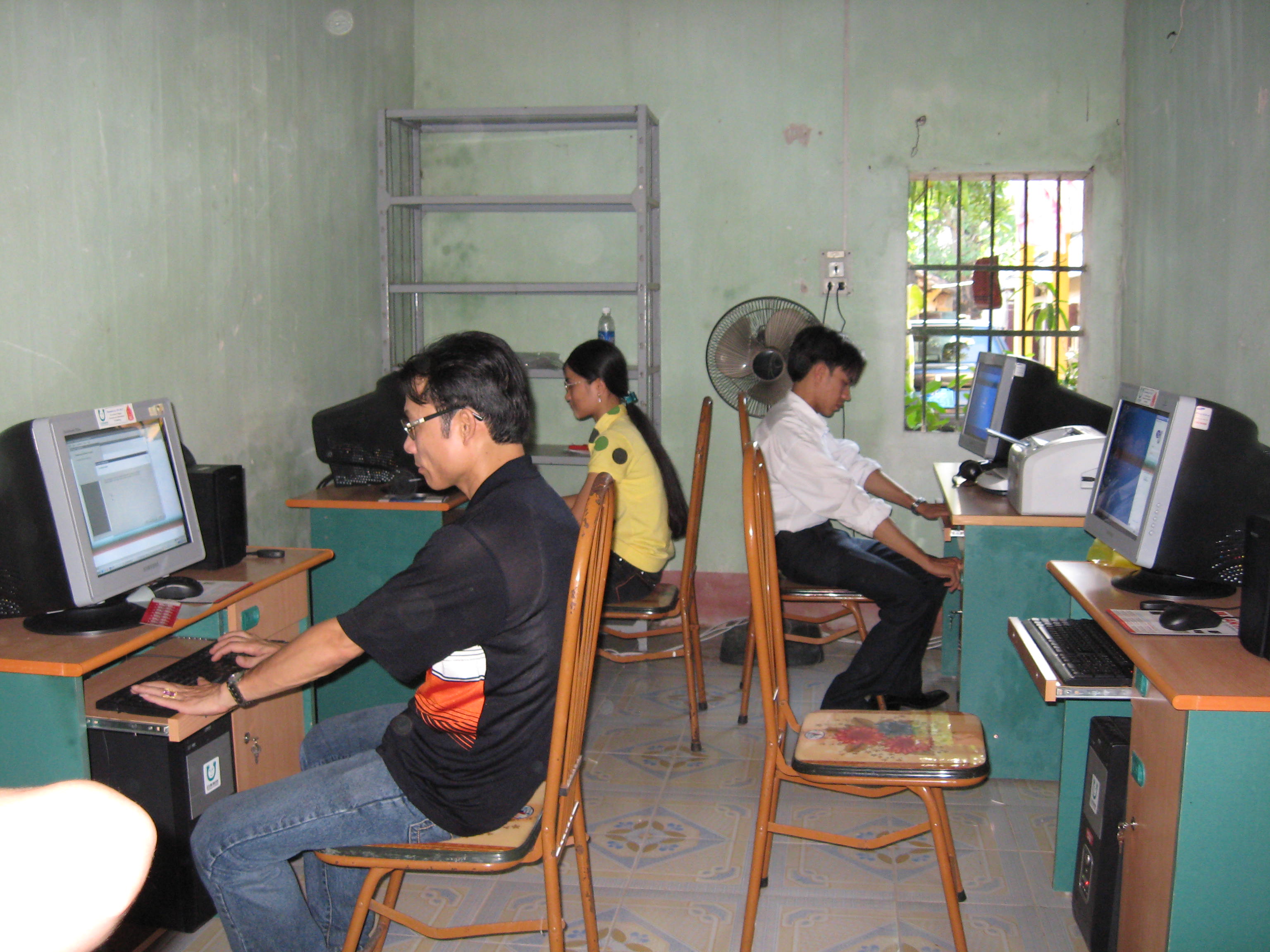 Computer room in Thanh Hoa