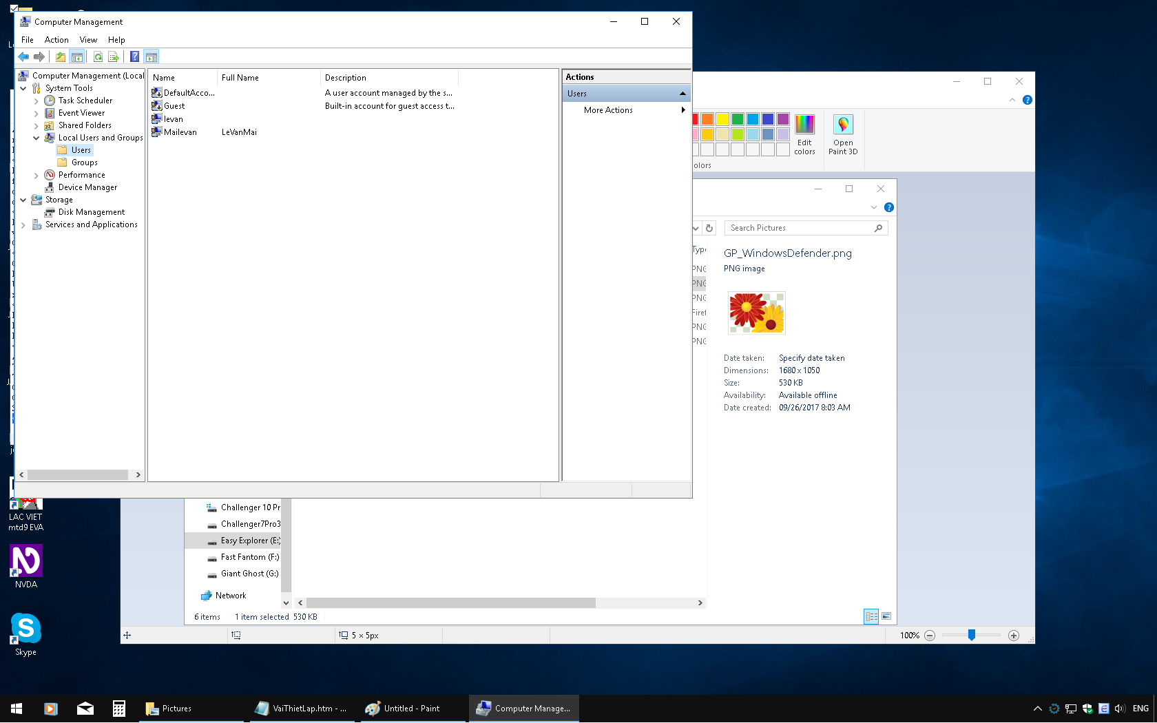 Computer Management.