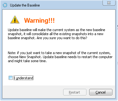 Ảnh: Giao diện cập nhật điểm khôi phục cơ sở