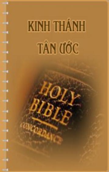 Ảnh bìa: Kinh Thánh Tân Ước