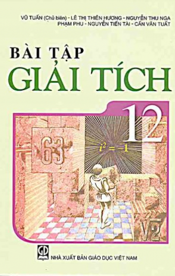 BÀI TẬP GIẢI TÍCH 12
