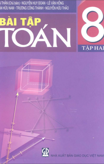 BÀI TẬP TOÁN 8 - TẬP HAI