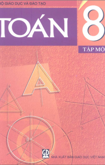 TOÁN 8 - TẬP MỘT