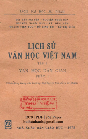 lịch sử văn học Việt Nam