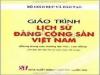 GIÁO TRÌNH LỊCH SỬ ĐẢNG CỘNG SẢN VIỆT NAM